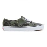 Chaussures homme vans authentic grisvert - canvas - lacets - plat Chaussures homme vans authentic grisvert - canvas - lacets - plat