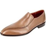 Chaussure homme ville cuir cognac - belym - richelieu sans lacets - marron - homme
