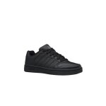 Chaussures k - swiss court palisades noir - homme / adulte - cuir - lacets - plat
