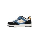 Chaussures - kappa - logo manis ev kid - blanc - scratch - semelle plate