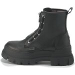 Chaussure � lacets - buffalo - aspha zip - noir - synth�tique - plateforme profil�e