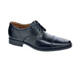 Chaussures  lacets - clarks - tilden cap - cuir - noir - homme