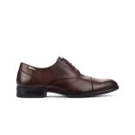 Chaussures  lacets en cuir marron pour homme
