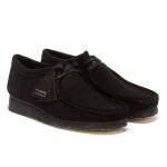 Chaussures à lacets wallabee black homme - clarks originals - 012231 - 405 - cuir - noir - violet Chaussures à lacets wallabee black homme - clarks originals - 012231 - 405 - cuir - noir - violet