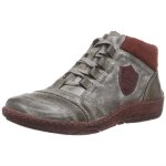 Chaussures à lacets montantes femme remonte d3871 - gris et laine synthétique bordeaux Chaussures à lacets montantes femme remonte d3871 - gris et laine synthétique bordeaux