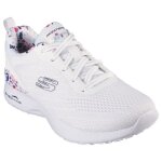 Skechers laid out - baskets basses femme blanches � lacets