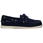 Chaussures de lifestyle bateau sebago docksides - bleu - 41 - cuir nubuck - semelle en caoutchouc - homme ...