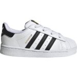 Chaussures de lifestyle enfant adidas originals superstar - blanc - homme - lacets - plat - synthtique ...