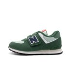 Chaussure de lifestyle pour enfants - new balance - sneakers - scratch - vert - tige textile
