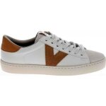 Chaussures de lifestyle femme victoria berlín contraste - kaki - cuir - lacets Chaussures de lifestyle femme victoria berlín contraste - kaki - cuir - lacets