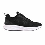 Chaussures de marche active pour femme - lyal sportswear - noir et argenté - semelle phylon Chaussures de marche active pour femme - lyal sportswear - noir et argenté - semelle phylon
