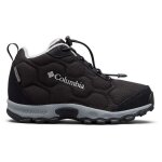 Chaussures de marche kid columbia firecamp mid 2 wp - noir / gris - 28