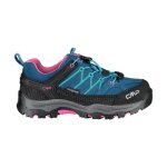 Chaussures de marche de randonne basse enfant cmp rigel waterproof - deep lake - baltic / deep lake ...
