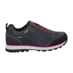 Chaussures de marche de randonne basse femme cmp elettra wp - titanio - pink fluo - 37