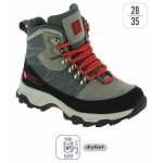 Chaussures de marche de randonne enfant tige haute lmenterre tenakee - gris - 28