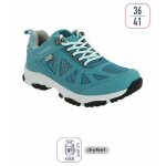 Chaussures de marche de randonn�e tige basse femme �l�menterre sanbona - turquoise - 37
