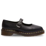 Chaussures mary jane - dr. martens - elphie virginia - cuir - noir - boucle de serrage