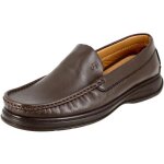 Chaussure médical homme mocassin en véritable cuir marron 087 Chaussure médical homme mocassin en véritable cuir marron 087