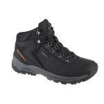 Chaussures de randonn�e merrell erie mid ltr wp pour homme - noir - respirantes