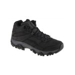 Chaussures de randonne merrell moab adventure 3 mid pour homme - noir respirant
