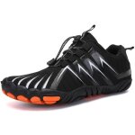 Chaussures minimalistes barefoot homme femme antidrapant respirante sport fitness - noir
