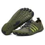 Chaussures minimaliste fitness jogging multisports gym trail barefoot shoes chaussures aquatiques - vert ...