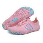 Chaussures minimaliste fitness jogging multisports gym trail barefoot shoes - insfity - mixte - rose