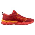 Chaussures - mizuno - wave daichi 8 gtx - rouge - water resistant - trail running