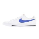 Chaussures mode ville - nike - court legacy (gs) - gar�on - blanc - lacets