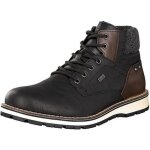 Chaussures montantes fourres - rieker - 38434 - noir - semelle antidrapante - rsistantes  lhumidit ...