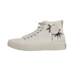 Chaussures montantes palla ace mid fest cream white - palladium chaussures
