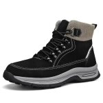 Chaussures montantes randonn�e homme imperm�able trekking outdoor noir