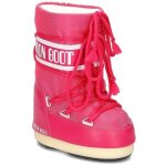 Chaussures moon boot nylon rose - enfant - lacets - haute