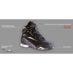 Chaussures moto femme ixon bull waterproof - noir / blanc - 40