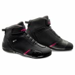 Chaussures moto femme ixon gambler - noir / fushia - 40