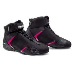 Chaussures moto femme ixon gambler waterproof - noir / fushia - 39