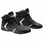 Chaussures moto ixon gambler waterproof - noir / blanc - 46