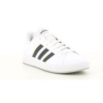Baskets multisport - adidas - grand court base 2. 0 gw9255 - cuir souple - couleur blanche - pour homme ...