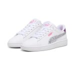 Baskets blanches  paillettes femme puma smash 3. 0