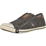 Chaussures - mustang - babouche - gris - talon plat 1cm - fermeture sans lacet