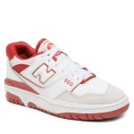 Chaussures - new balance - 550 - homme - adulte - blanc - cuir - lacets - plat