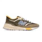 Chaussures new balance 997 u997rbb - homme - vert - lacets - cuir