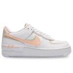 Chaussures - nike - air force 1 shadow - femme - blanc - cuir - lacets Chaussures - nike - air force 1 shadow - femme - blanc - cuir - lacets
