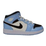 Chaussures nike air jordan mid gs bleu - mixte / enfant Chaussures nike air jordan mid gs bleu - mixte / enfant