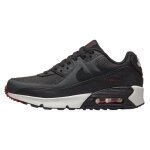 Chaussures nike air max 90 ltr gs - noir - enfant - canvas - lacets