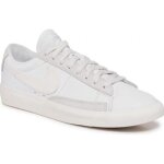 Chaussures nike blazer low leather - blanc - 39 - homme - cuir - lacets - plat
