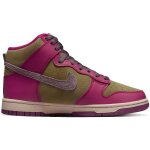 Chaussures nike dunk high violetvert - femme / adulte