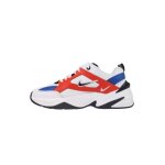 Chaussures nike m2k tekno summit white black team orange - femme / adulte