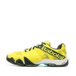 Chaussures de padel - babolat - movea - jaune - homme - synthtique
