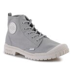 Chaussures palladium pampa sp20 hi gris - mixte / adulte - dessus / tige textile